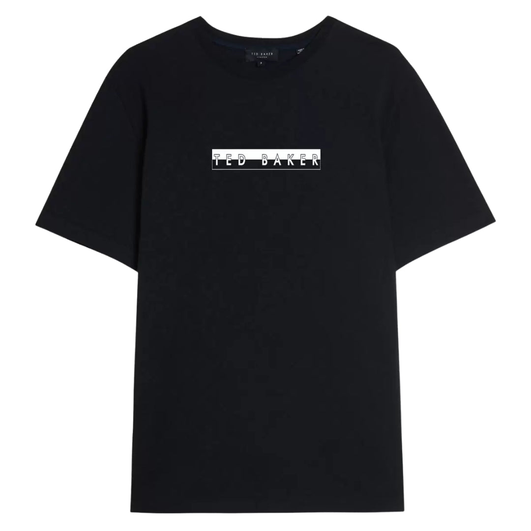 Ted Baker Albar Graphic Black T-Shirt