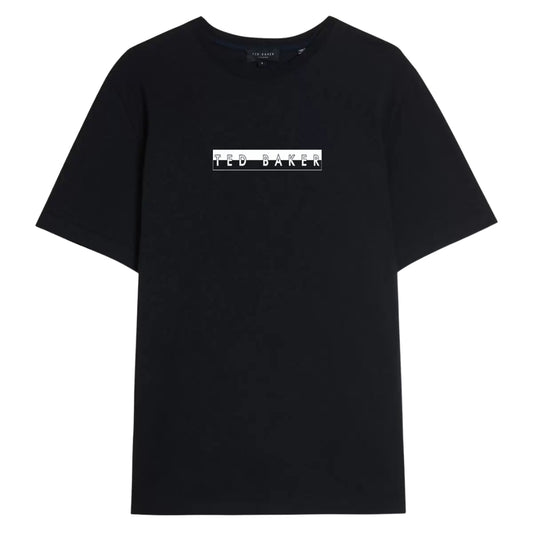 Ted Baker Albar Graphic Black T-Shirt