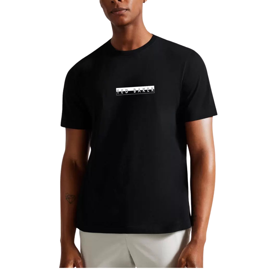 Ted Baker Albar Graphic Black T-Shirt
