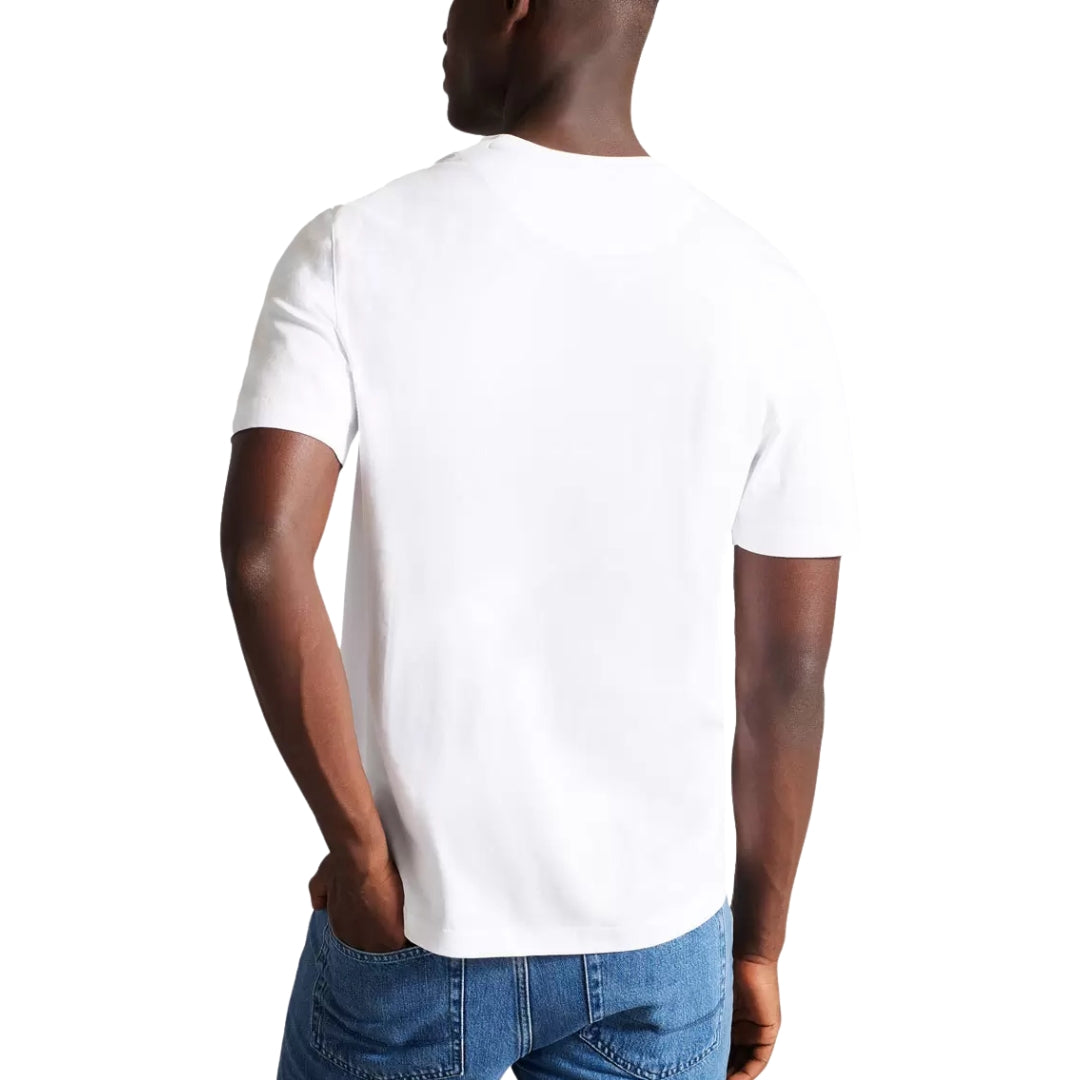 Ted Baker Albar Graphic Box Logo White T-Shirt