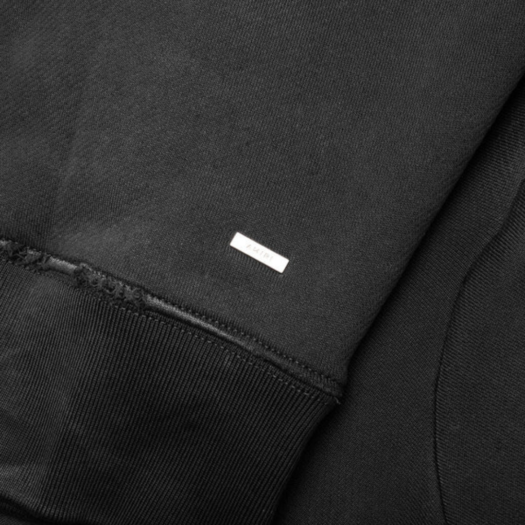 Amiri Track Hoodie Faded Black