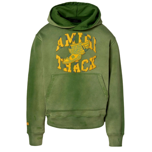 Amiri Track Hoodie Green