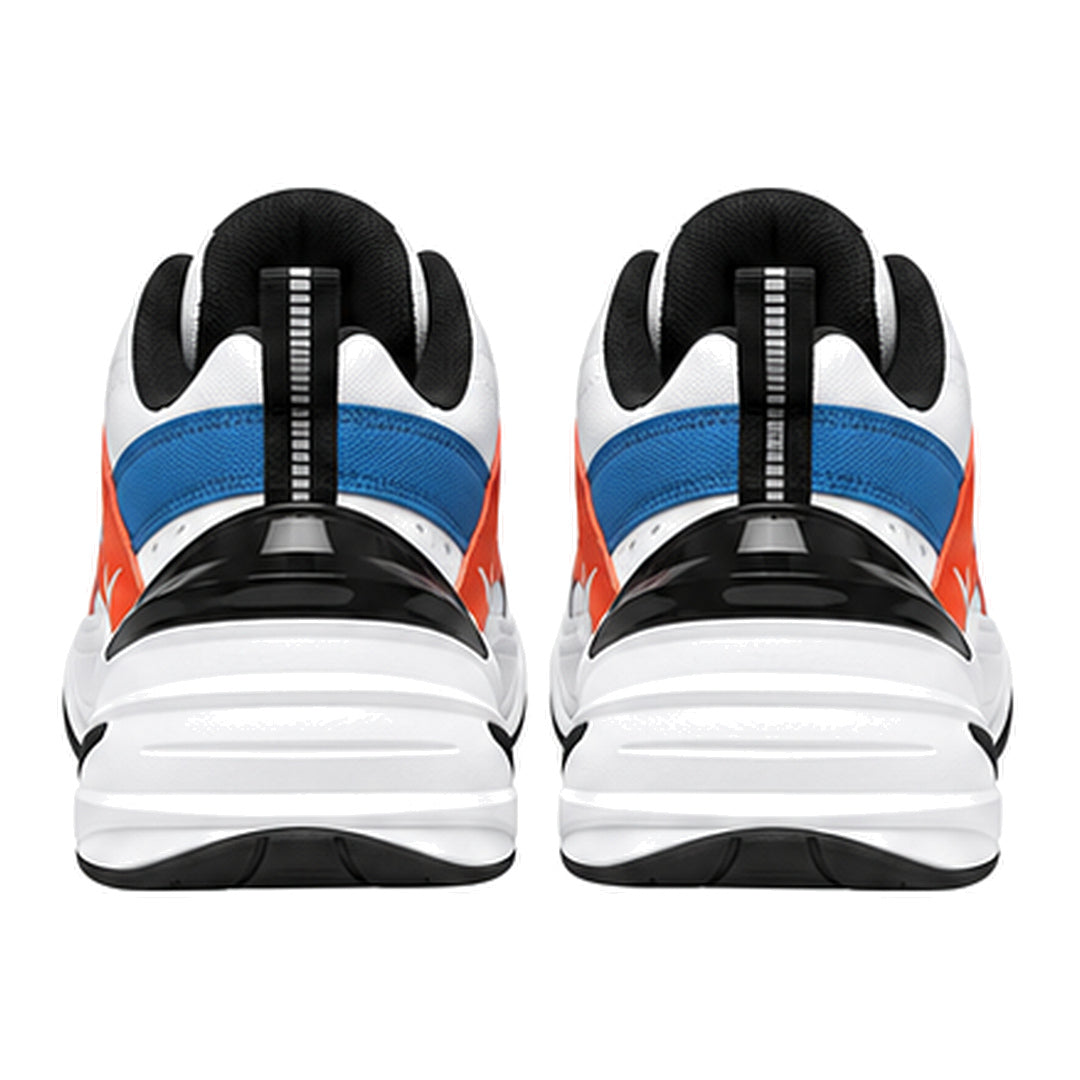 Nike M2K Tekno White Black Orange Trainers