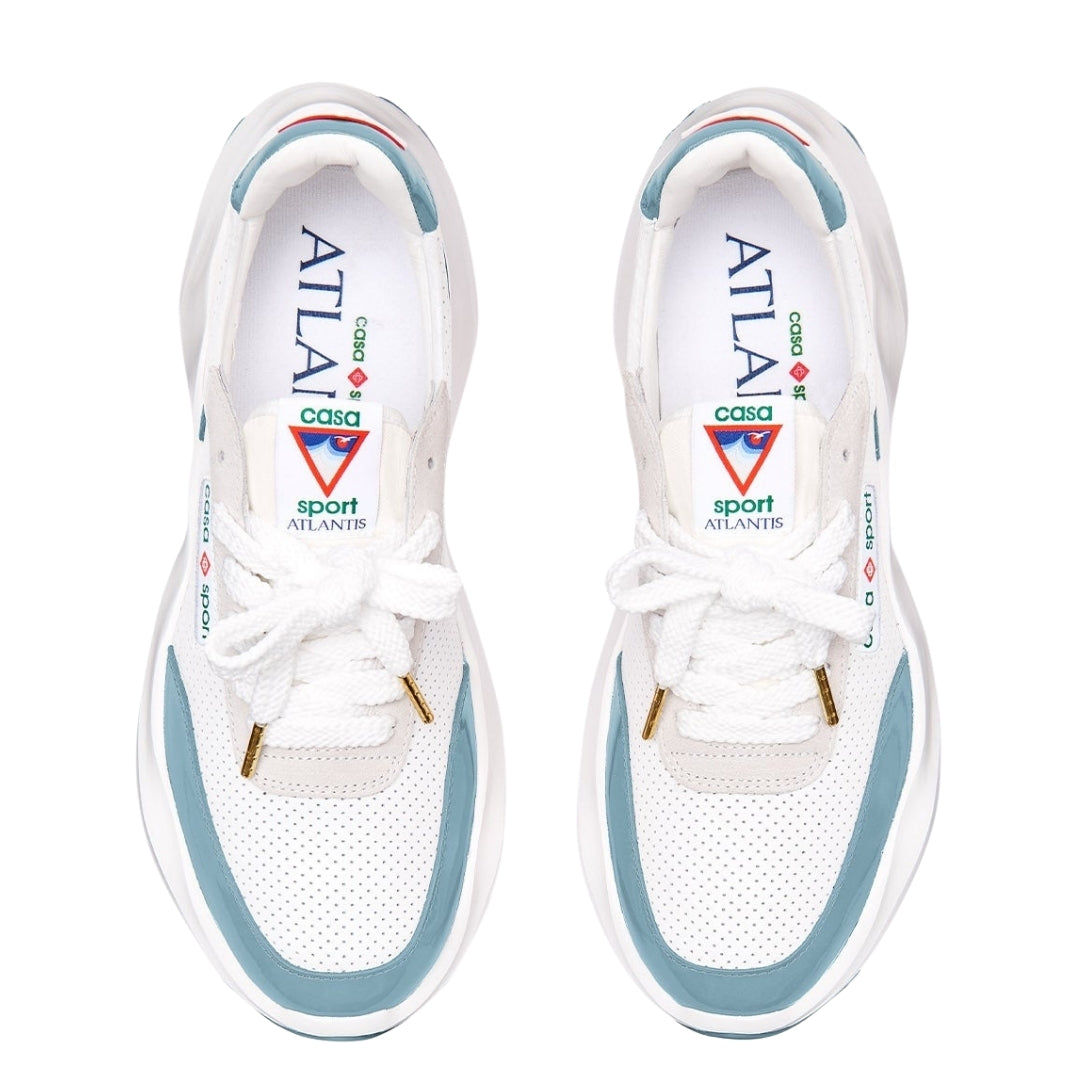 Casablanca Atlantis Sneaker White Light Blue Shoes