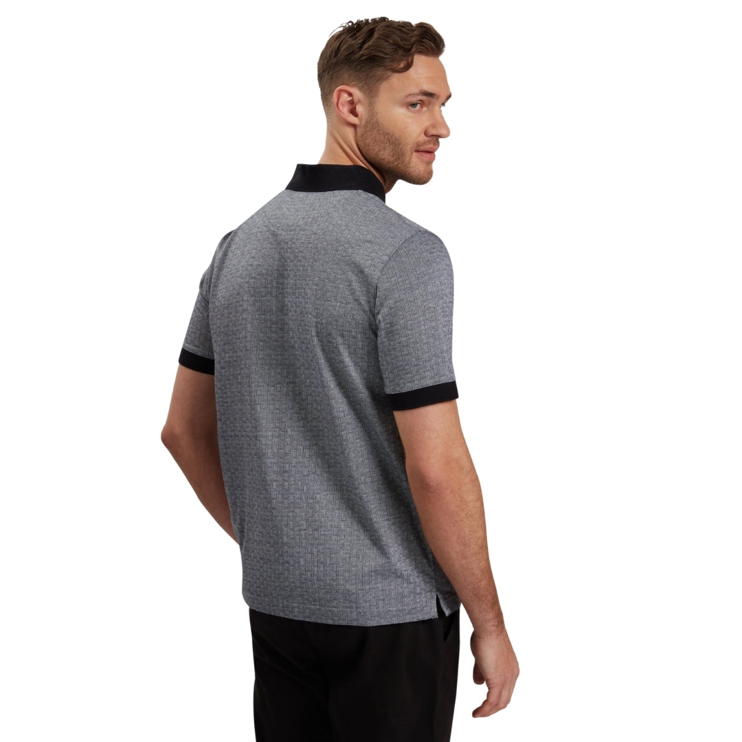 Ted Baker MMB AUGUSO SS Regular Tonal Jacquard Pol 2