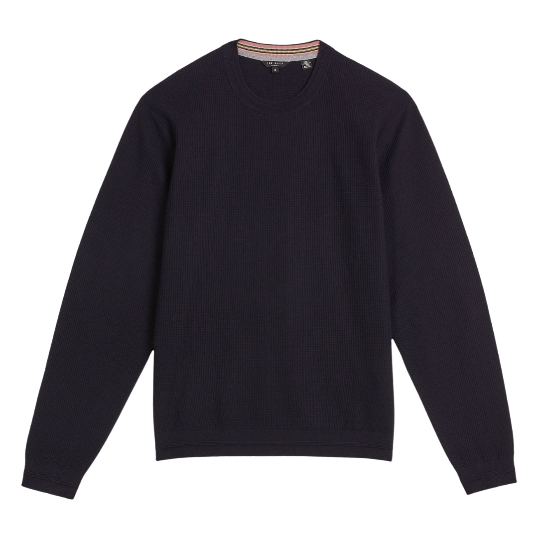 Ted Baker MMK STAYLAY LS Textured crew neck jumper 7
