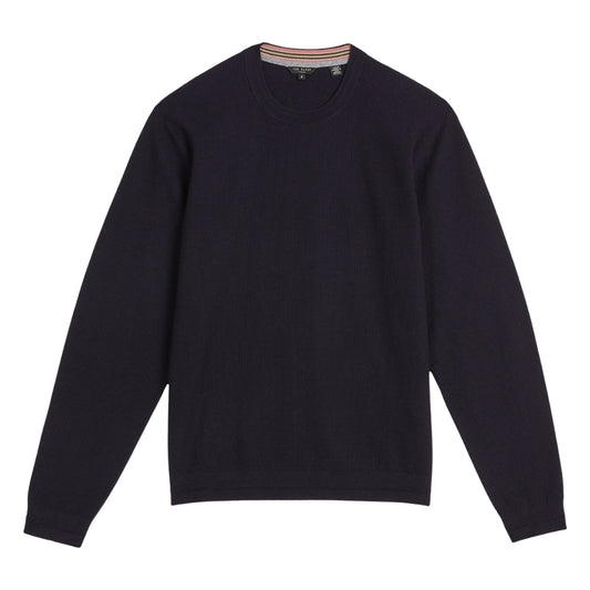 Ted Baker MMK STAYLAY LS Textured crew neck jumper 7