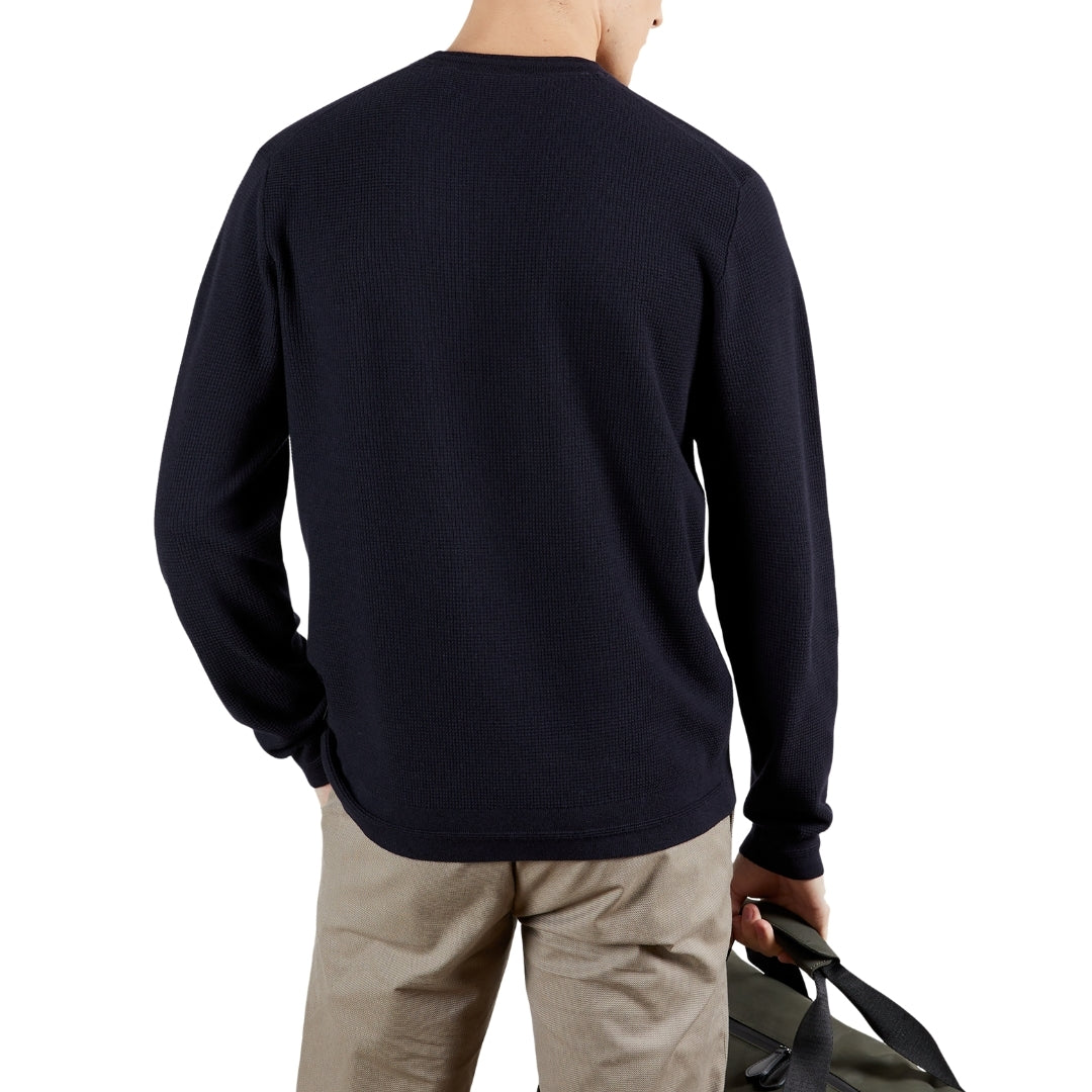 Ted Baker MMK STAYLAY LS Textured crew neck jumper 7