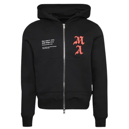 Amiri Wes Lang Solar Kings Hoodie Black