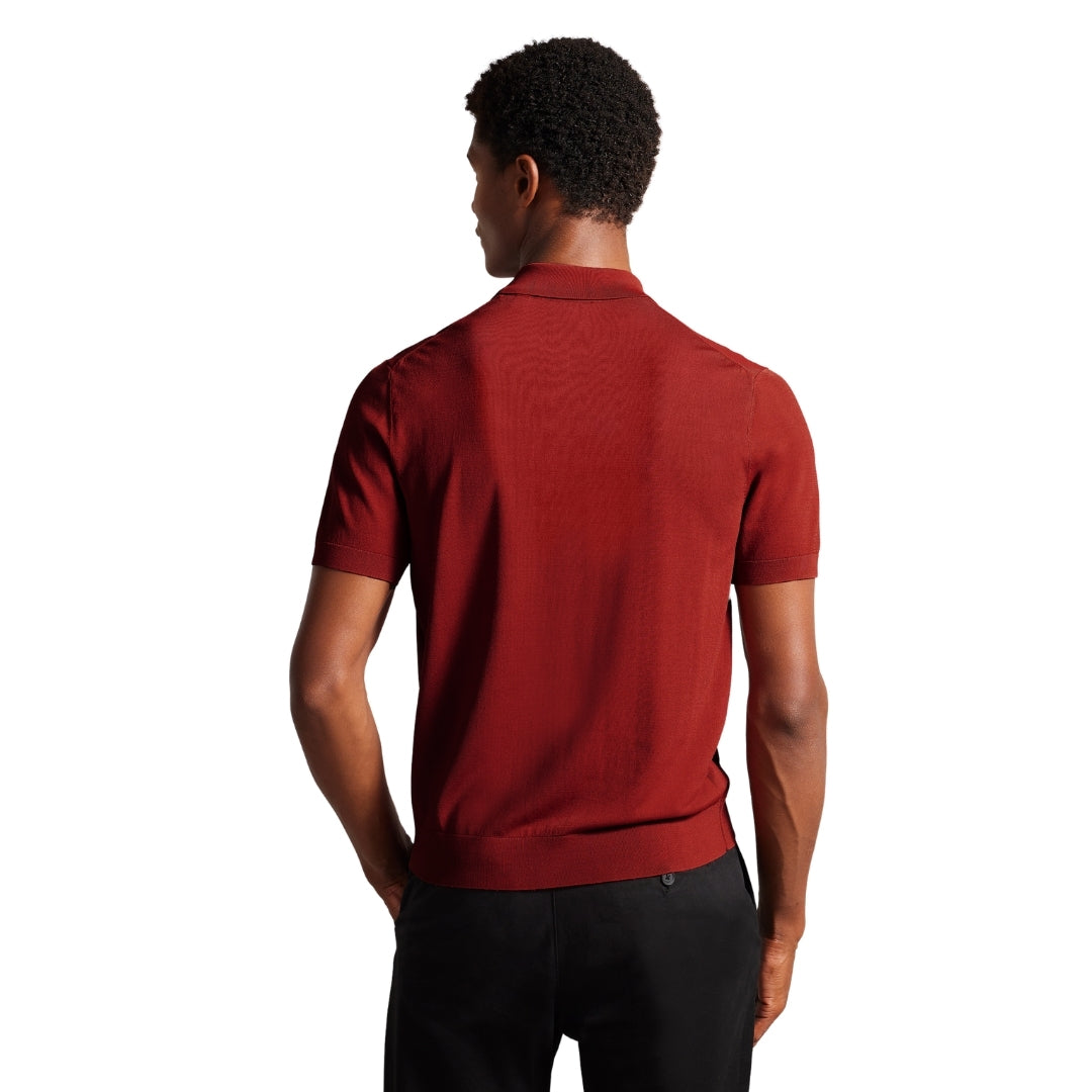 Ted Baker MMK DALDIN SS Rayon Zip Polo 7