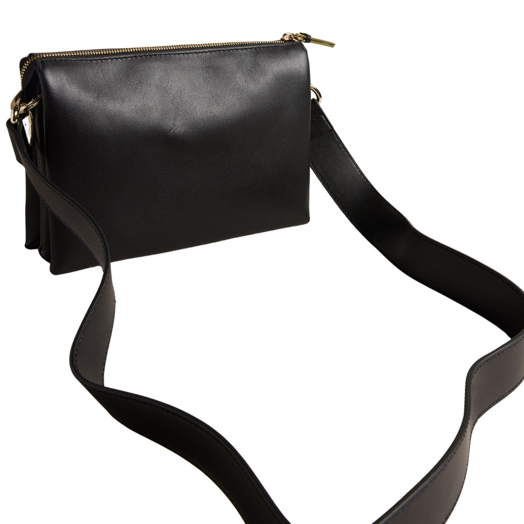 Ted Baker Branded Webbing Leather Crossbody Bag One Size