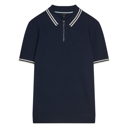Ted Baker MMK MAHANI SS Regular T Stitched Half Zip 6