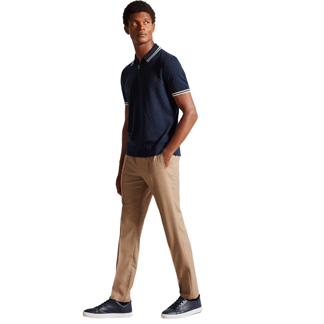 Ted Baker MMK MAHANI SS Regular T Stitched Half Zip 6