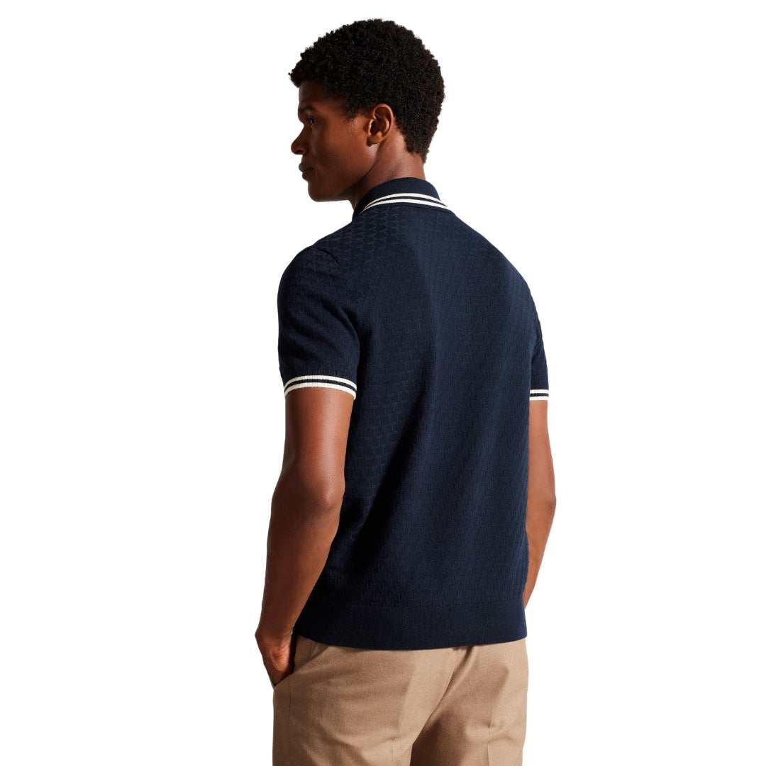 Ted Baker MMK MAHANI SS Regular T Stitched Half Zip 6