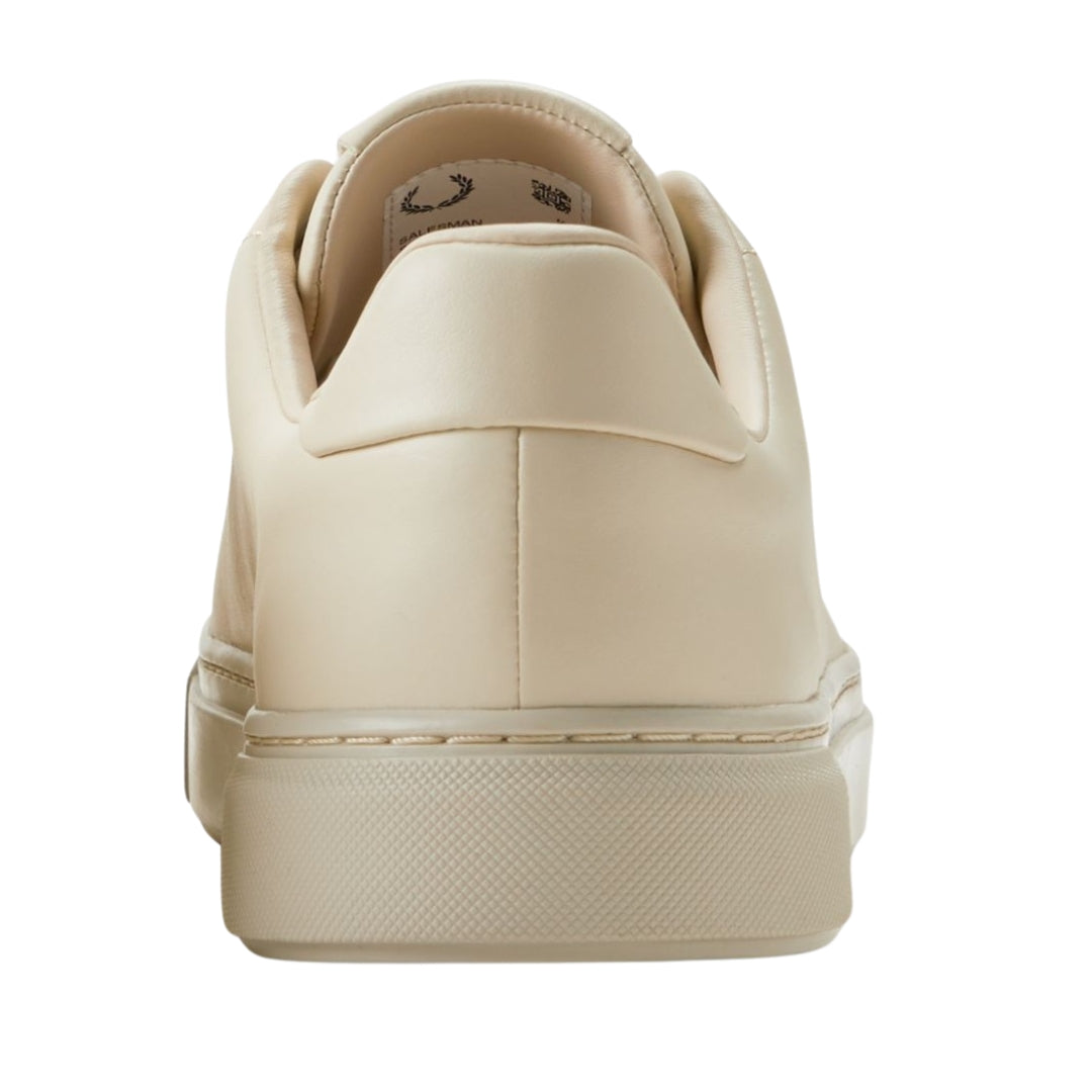 Fred Perry B71 Leather Oatmeal Trainers UK 6.5