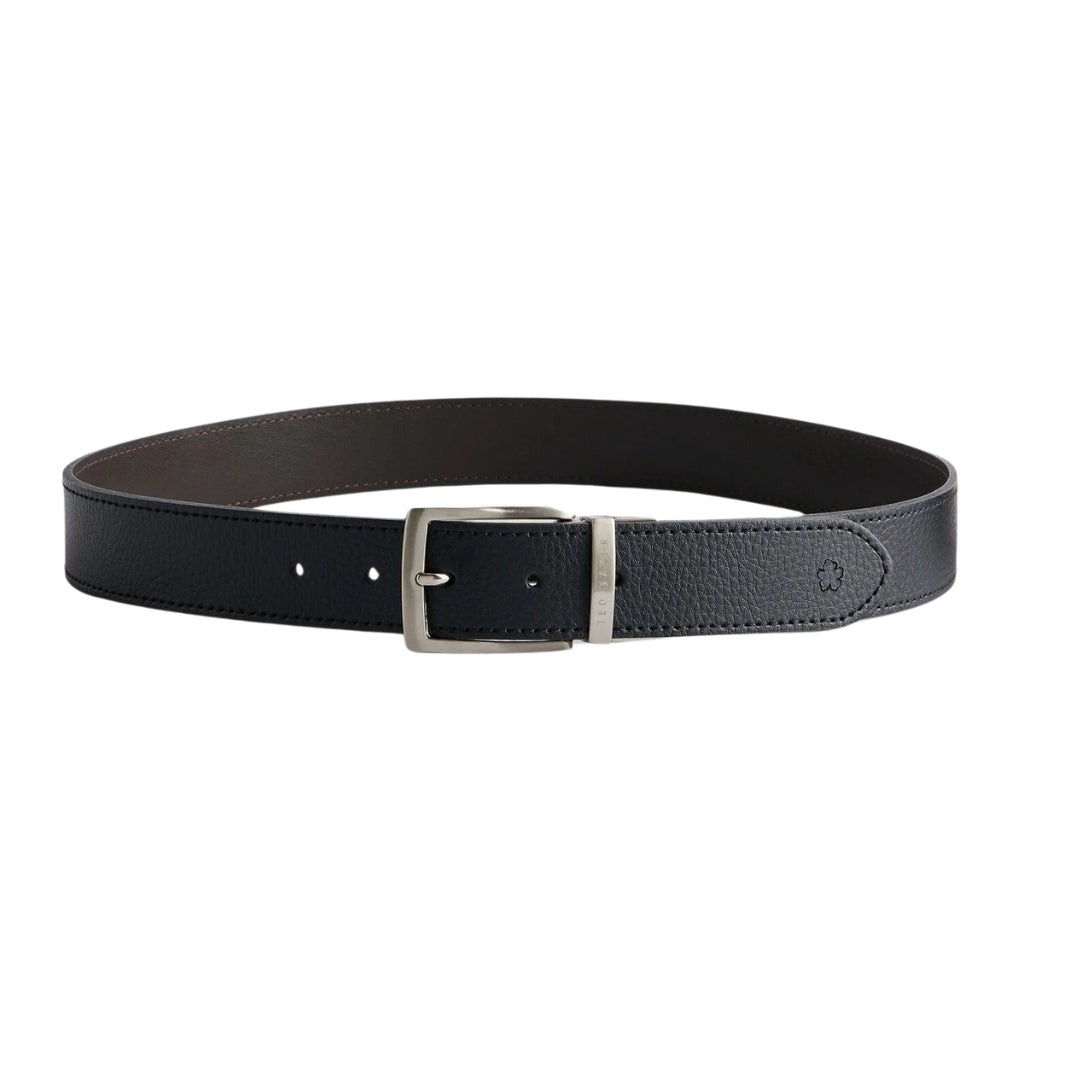 Ted Baker Breemer Reversible Black Leather Belt
