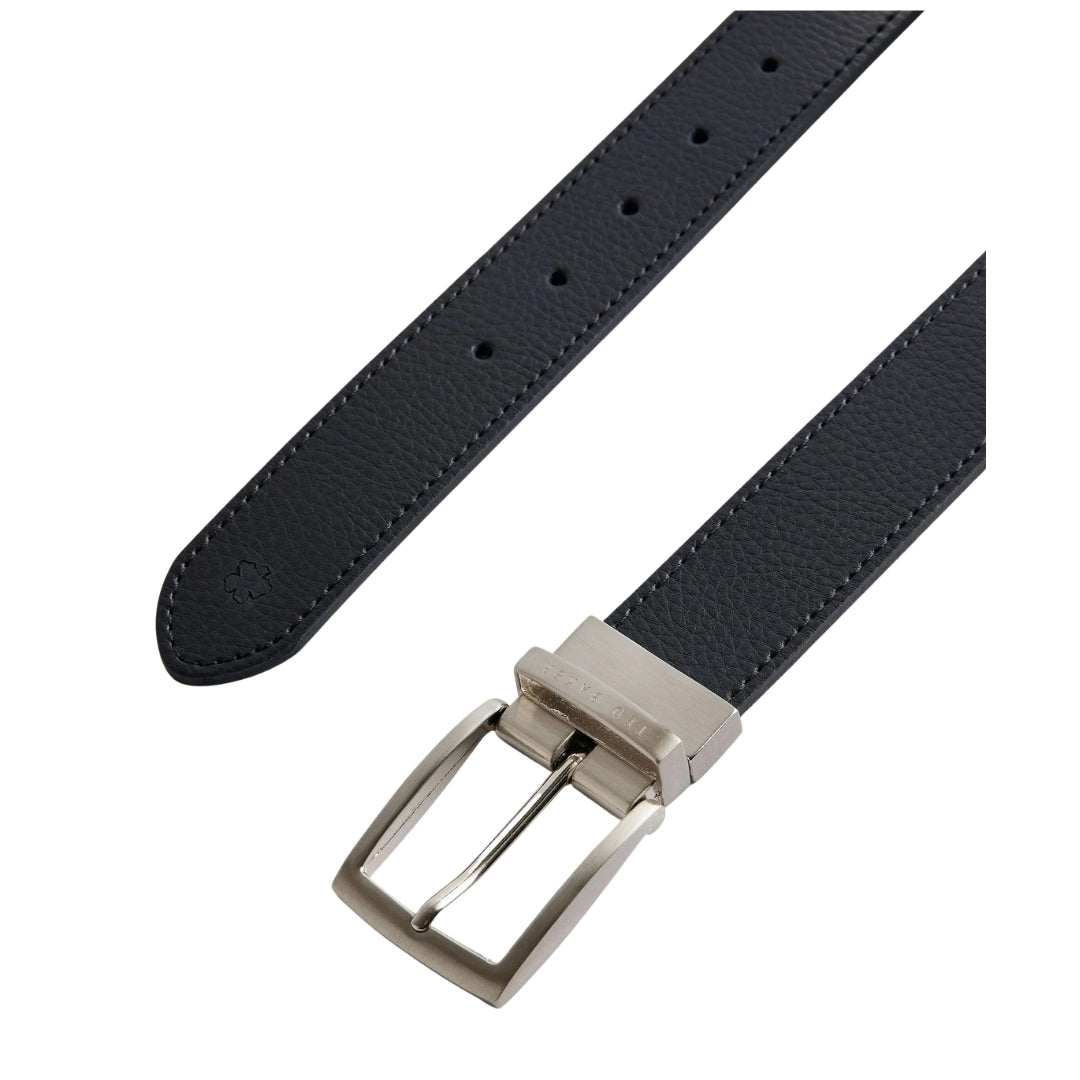 Ted Baker Breemer Reversible Black Leather Belt