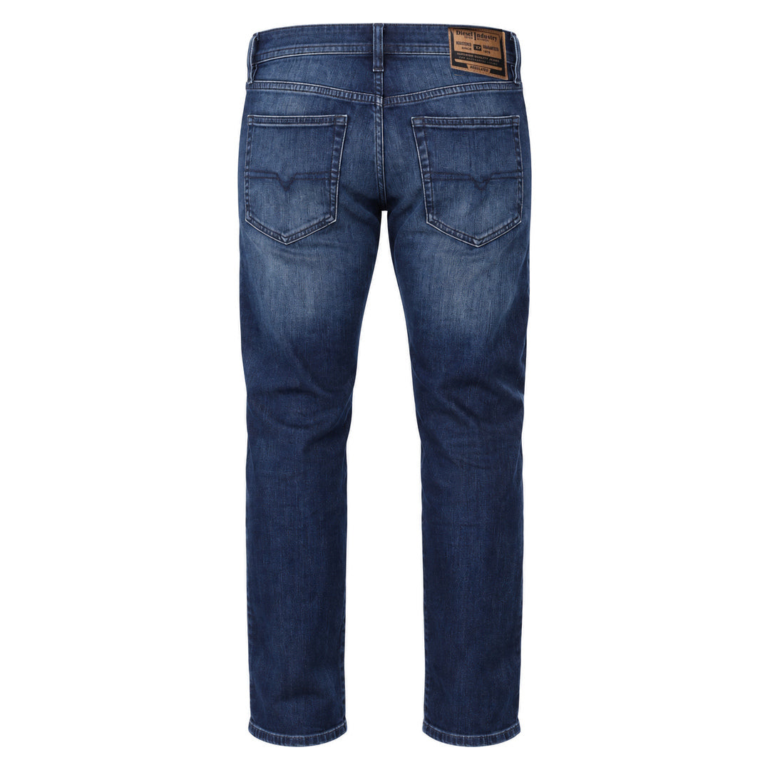 Diesel Buster-X Dark Blue Faded Denim Jeans