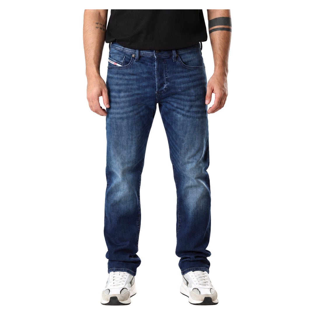 Diesel Buster-X Dark Blue Faded Denim Jeans