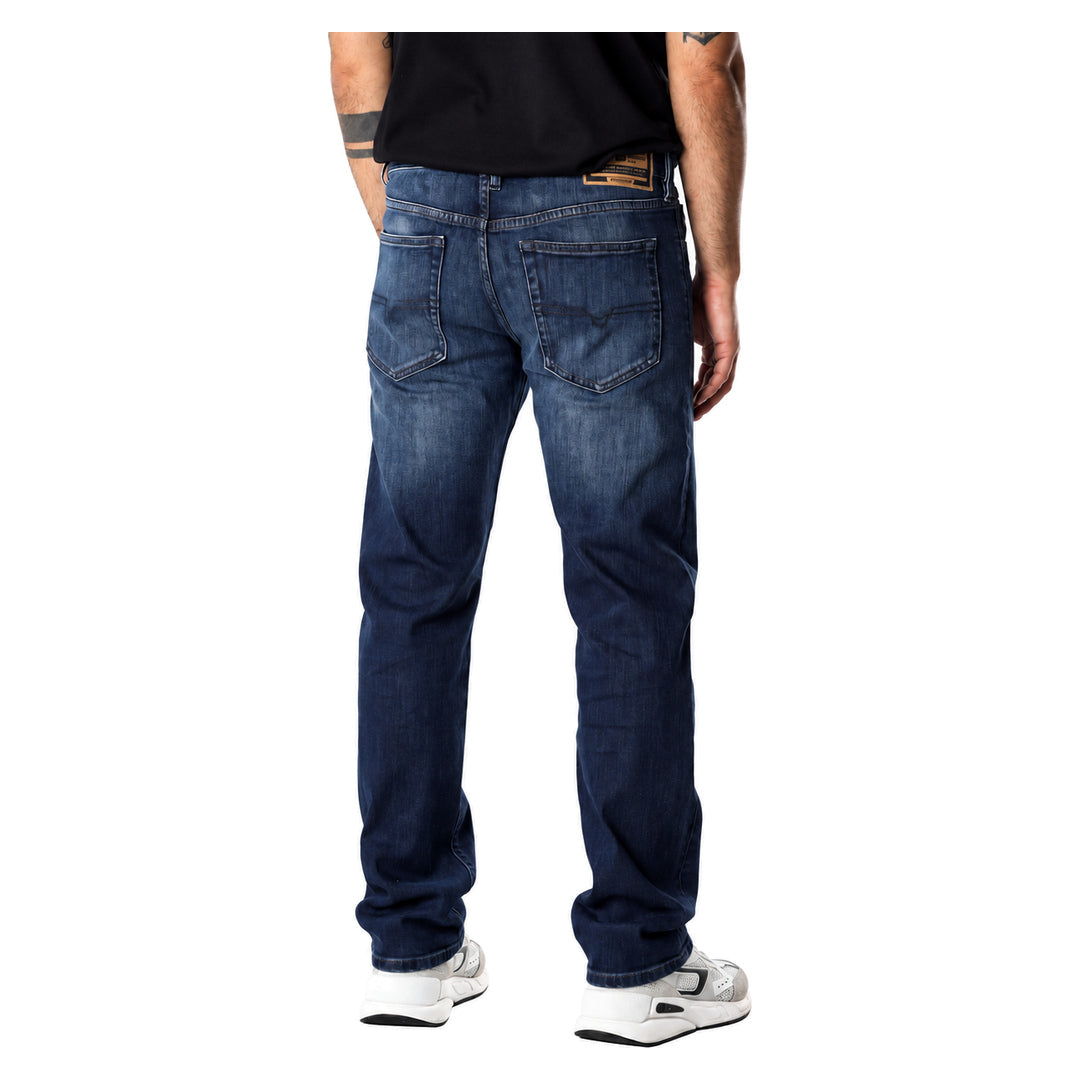 Diesel Buster-X Dark Blue Faded Denim Jeans