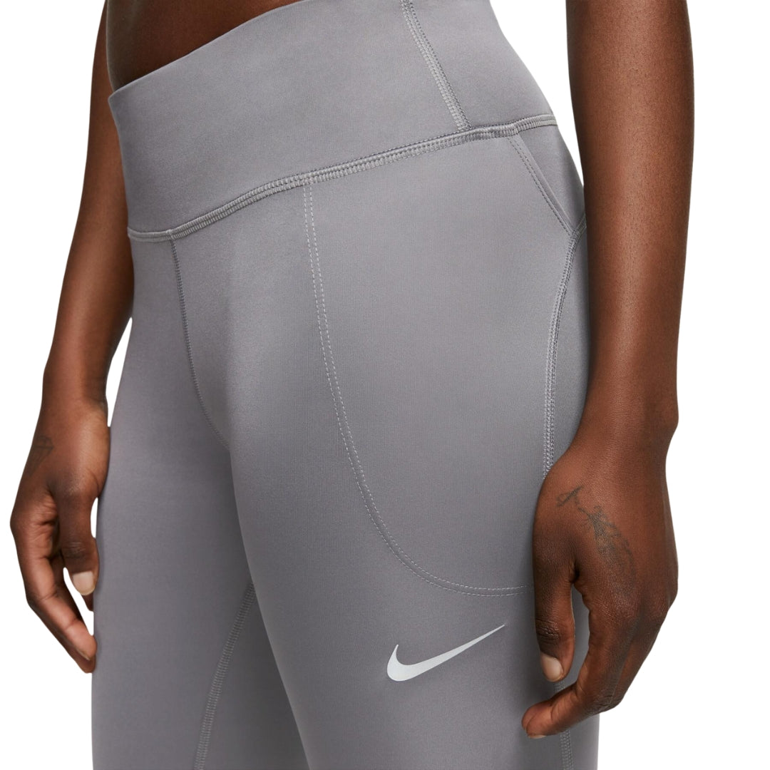 Nike Bv0038 056 Grey Leggings Women XS