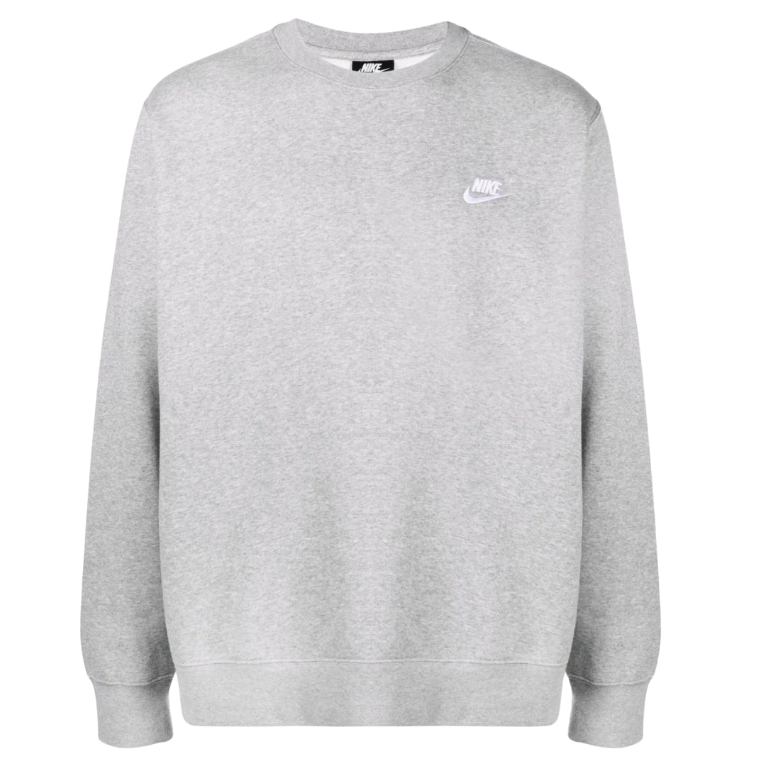 Nike Logo Crewneck Grey Sweater S