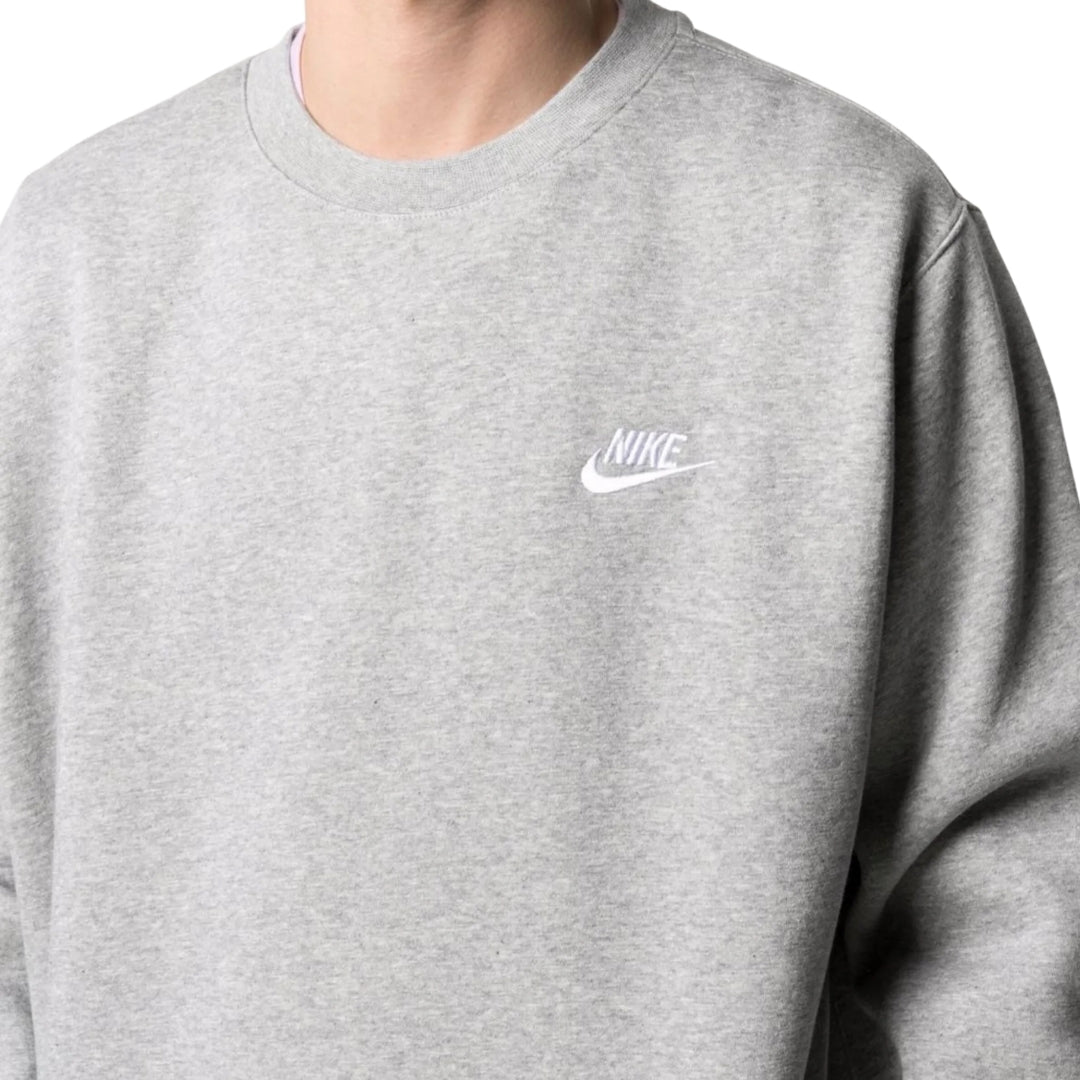 Nike Logo Crewneck Grey Sweater S