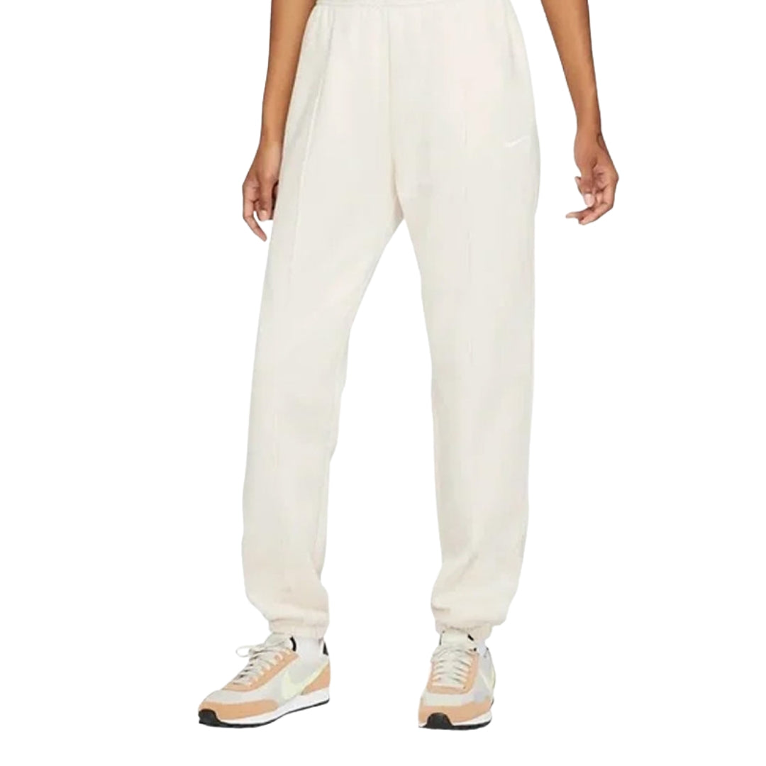 Nike Sportswear Essential White Fleece Trousers M