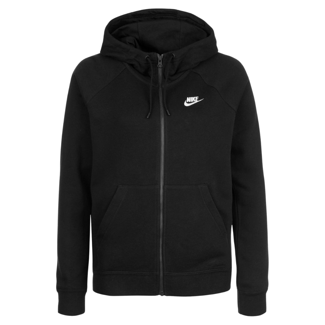 Nike Essentials Full Zip Fleece Black Hoodie XS