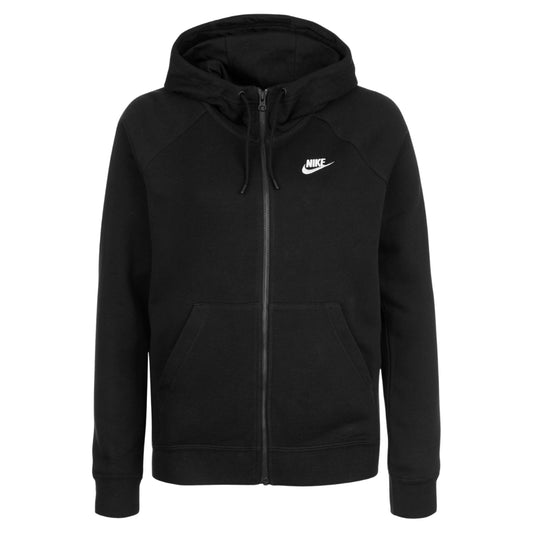 Nike Essentials Full Zip Fleece Black Hoodie XS