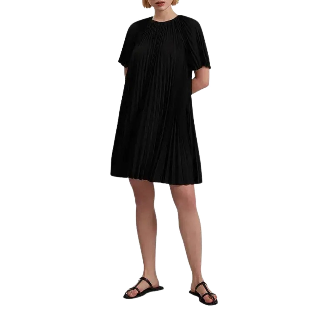 Ted Baker WMD CONVALA Short Sleeve Pleated Mini Dr