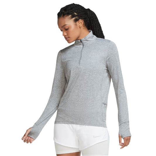 Nike Cu3220 084 Grey L/S Top Womens XS