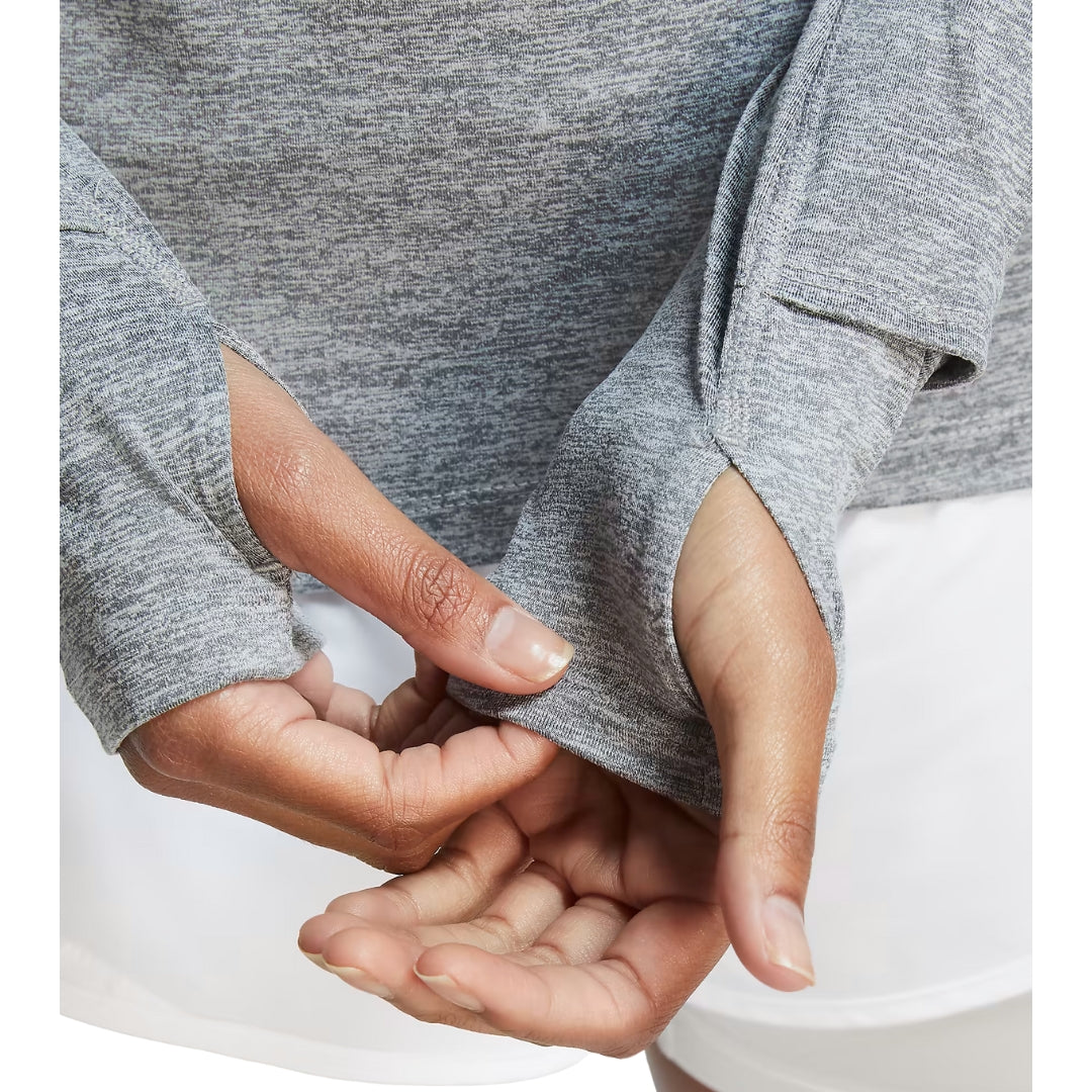 Nike Cu3220 084 Grey L/S Top Womens XS