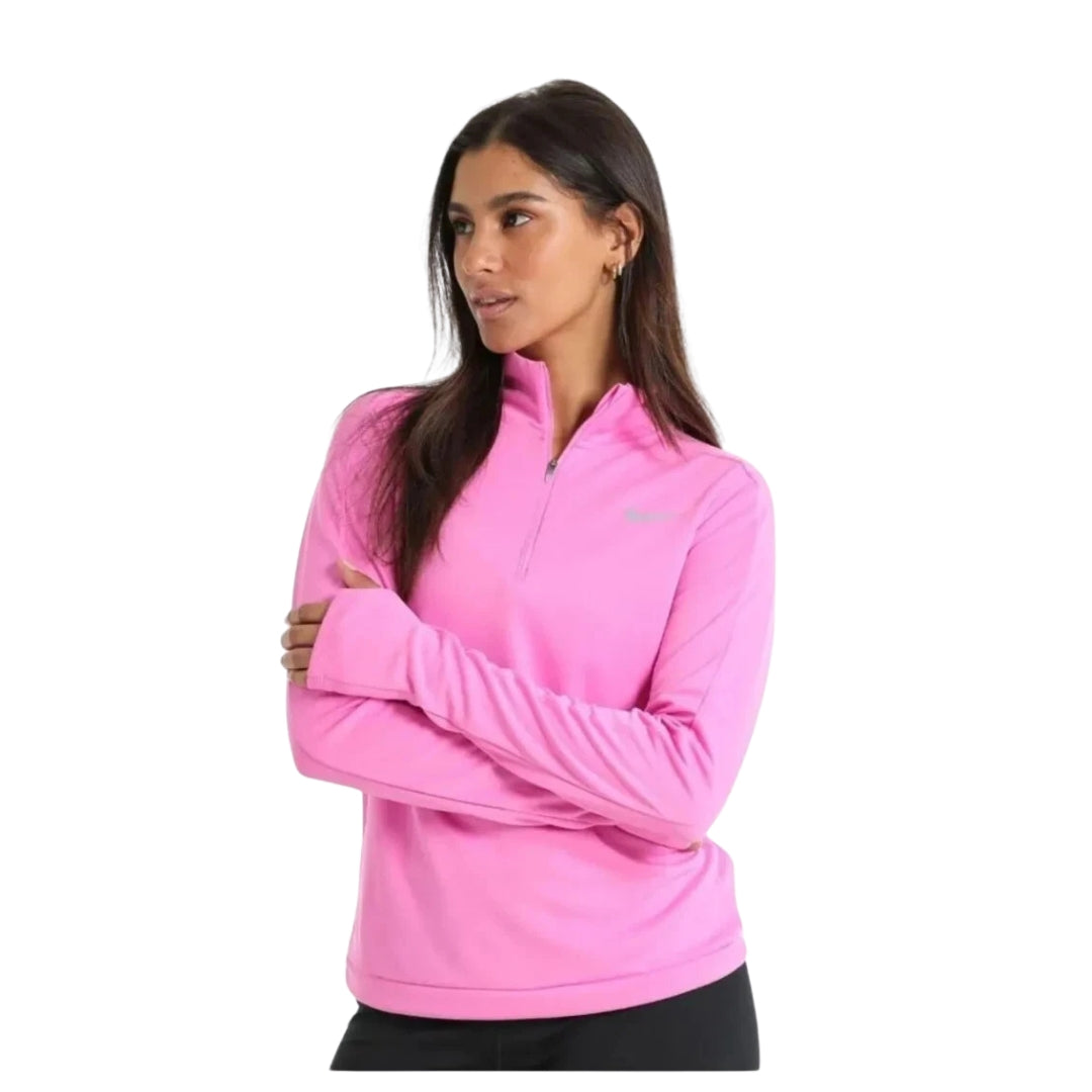 Nike Cu3220 675 Bright Pink L/S Top Womens M