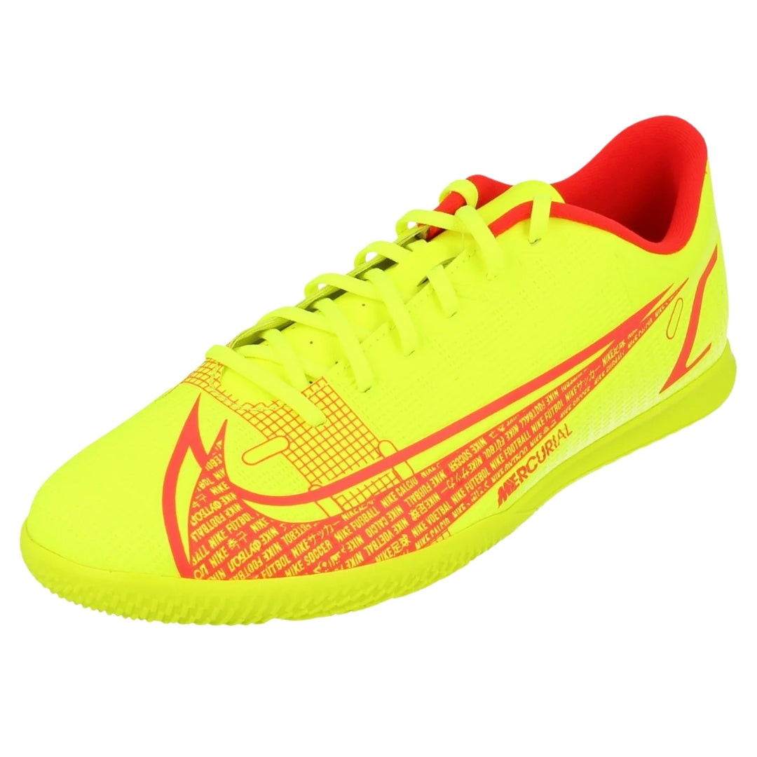 Nike Fluorescent Yellow Indoor Football Shoes