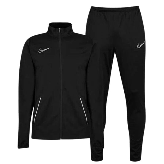 NIKE CW6131 010 BLACK/WHIOTEQ JOGGERS AND ZIP TOP SET MENS S