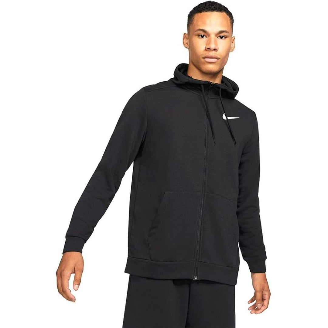 Nike Pro DRI-FIT Training Black Full Zip Hoodie S