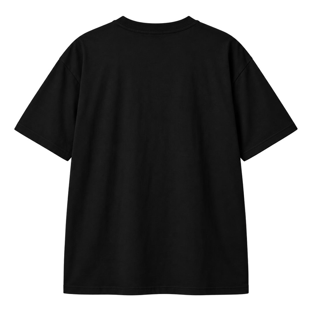 By Lanvin Embroidered Central Logo Black T-Shirt XS