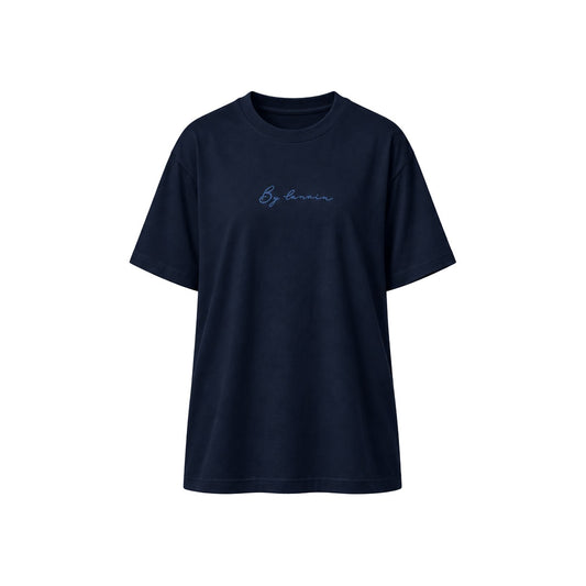 By Lanvin Signature Logo Blue T-Shirt XS
