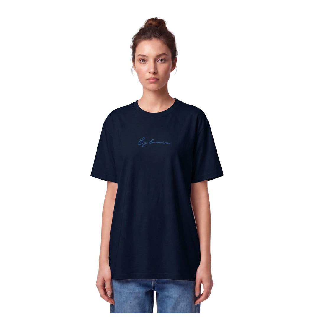 By Lanvin Signature Logo Blue T-Shirt XS