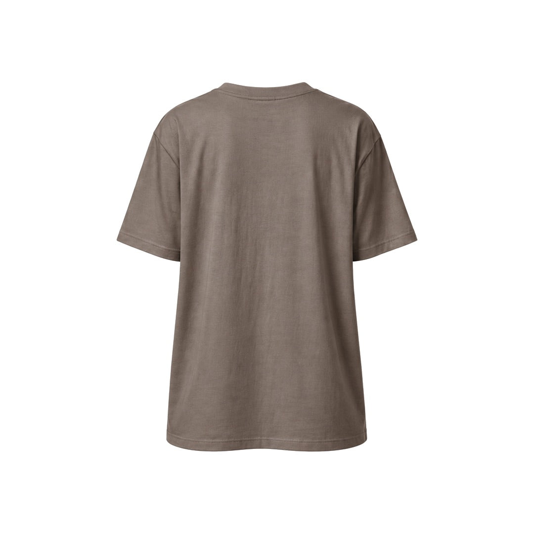 By Lanvin Signature Logo Brown T-Shirt XS