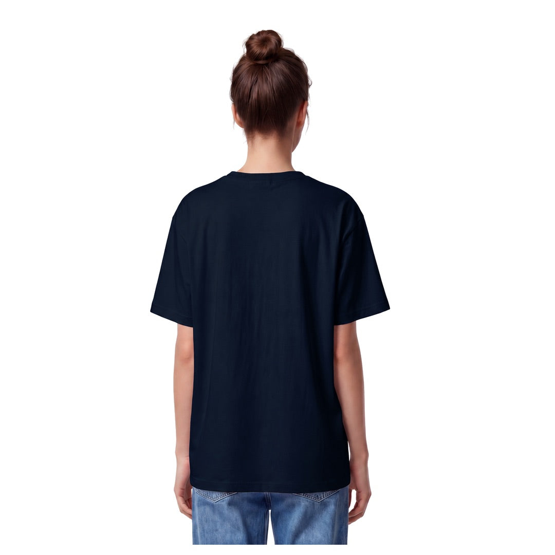 By Lanvin Printed Central Logo Blue T-Shirt XS