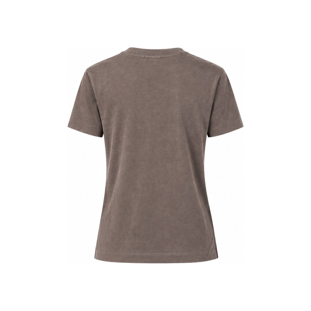 By Lanvin Small Signature Logo Brown T-Shirt XS