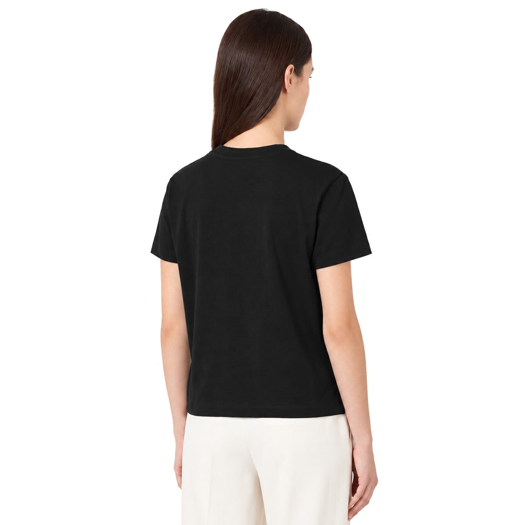 By Lanvin Small Signature Logo Black T-Shirt XS