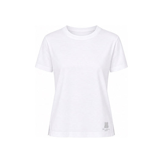 By Lanvin Shoulder Logo Beige T-Shirt XS