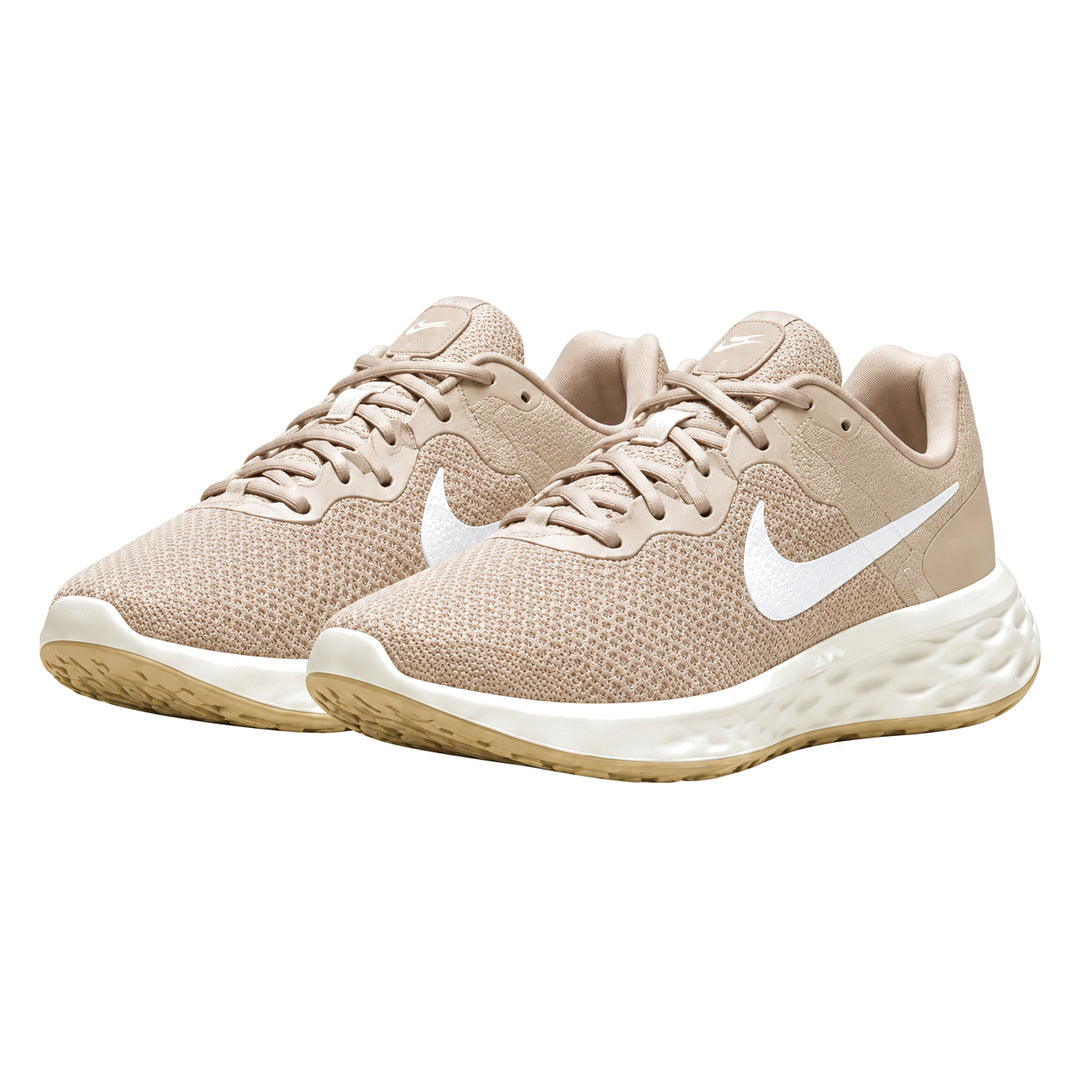 Nike Revolution 6 Women's Beige Mesh Training Trainers