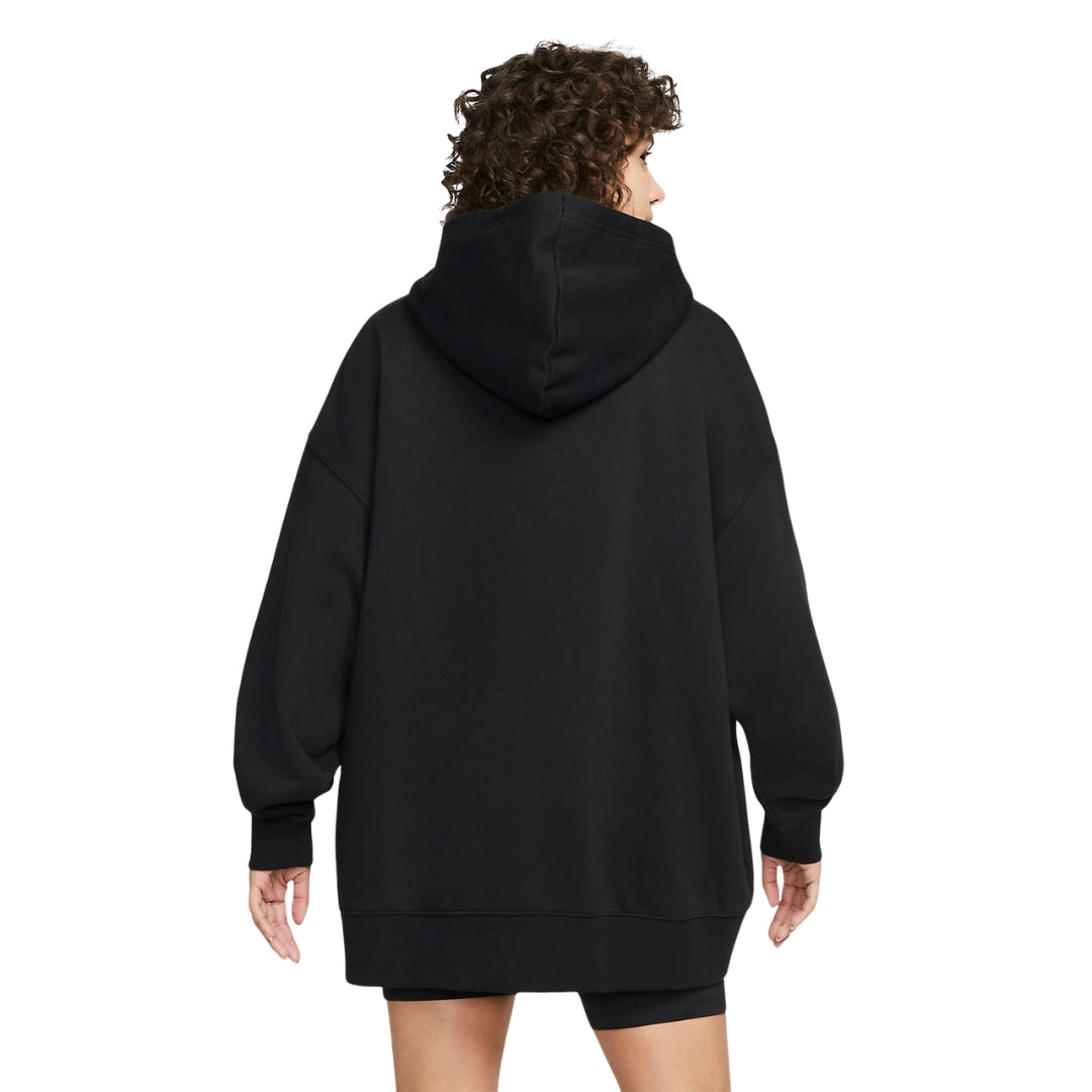 Nike Essentials Oversized Full Zip Black Hoodie M