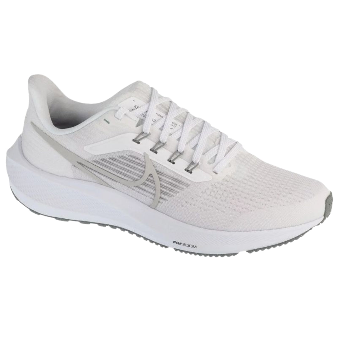 NIKE DH4071 100 Nike Air Zoom Pegasus 39  WHITE/GREY TRAINER MENS UK 10