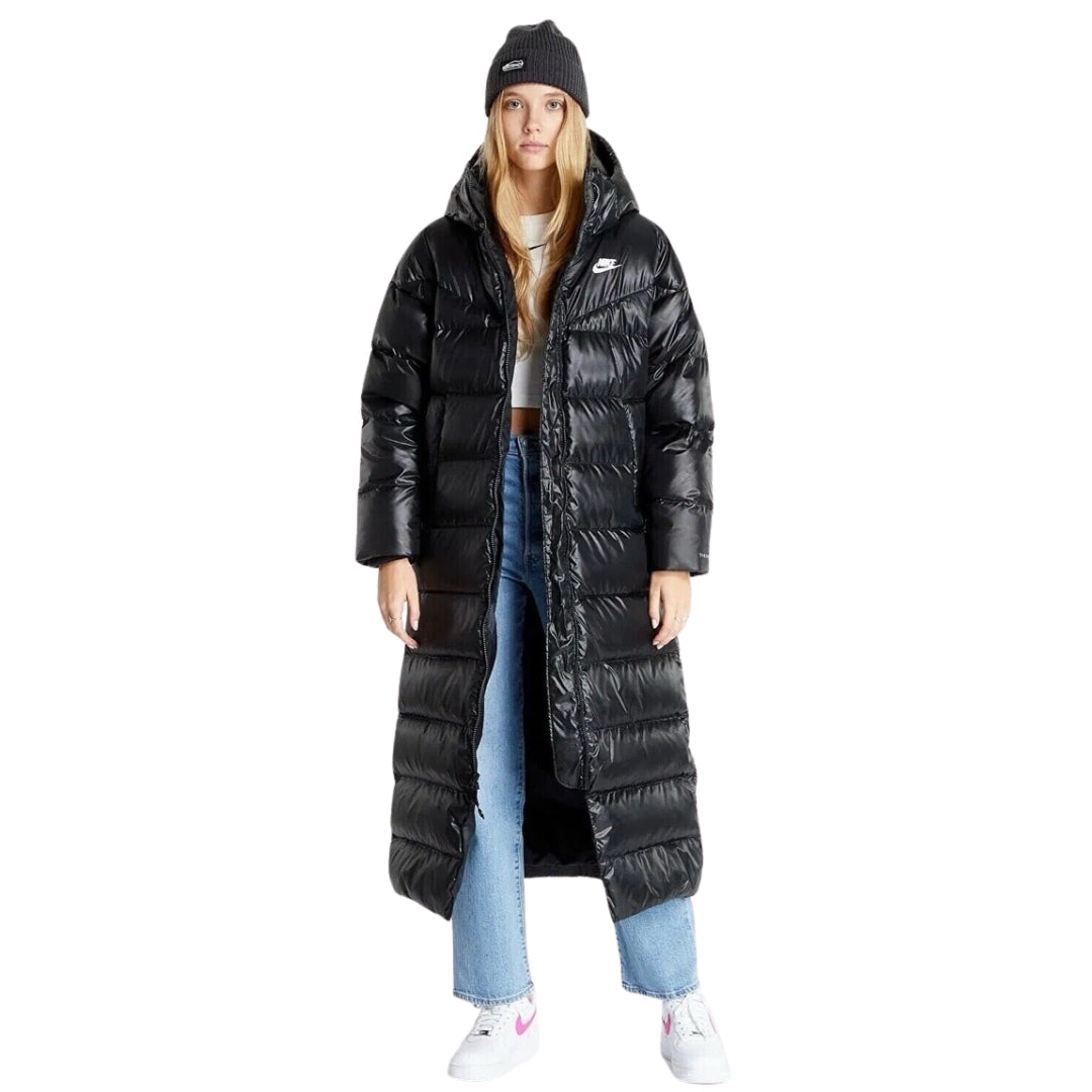 NIKE DH4081 010 DOWN JACKET BLACK COAT WOMENS S