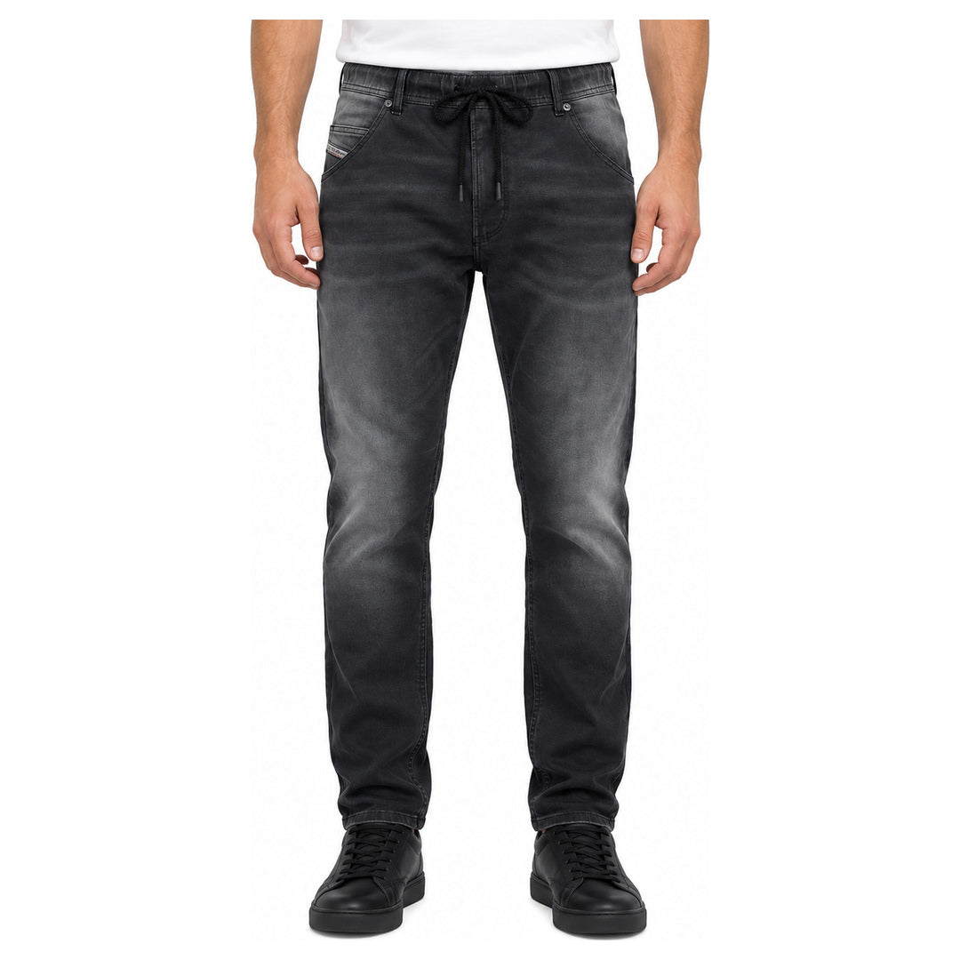 Diesel Krooley-NE R96UA Black Jogg Jeans